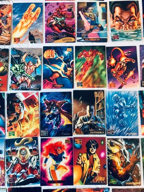 Marvel Masterpiece Tarding Cards from the 90`s