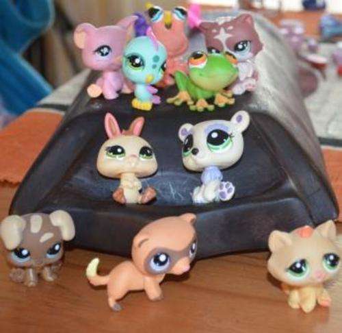 Littlest pet shop, Set of 10 pets