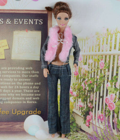 Barbie Fashion House, Handmade, 2pcs Pants Set