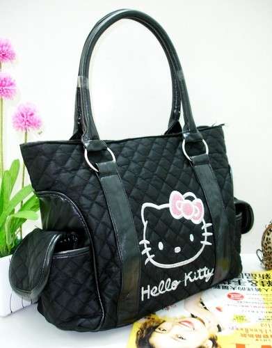Hello Kitty Handbag Black for Ladies
