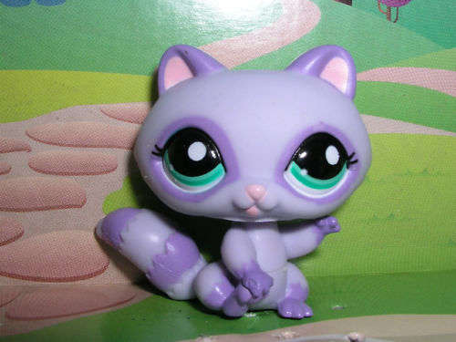 Littlest Pet Shop - Purple Racoon #1989