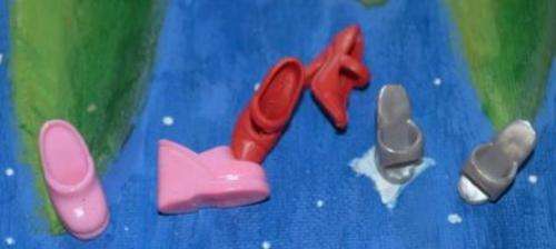 Barbie Fashion House, Barbie Shoes, 3 pairs