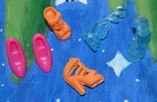 Barbie Fashion House, Barbie Shoes, 3 pairs
