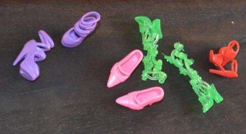 Barbie Fashion House, Barbie Shoes, 4 pairs
