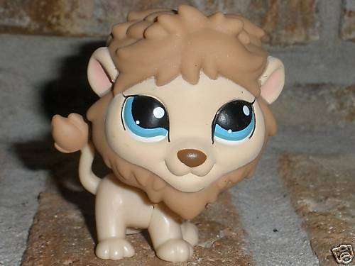 Last One - Littlest Pet Shop Dog, Lion # 1112