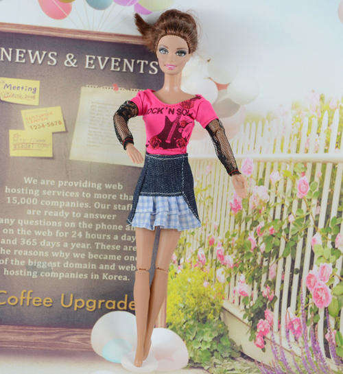 Barbie Fashion House - skirt Set