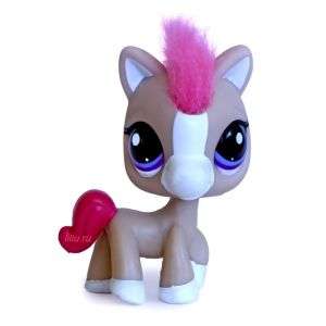 Littlest Pet Shop, Pony # 2431 - Fluffy Mane
