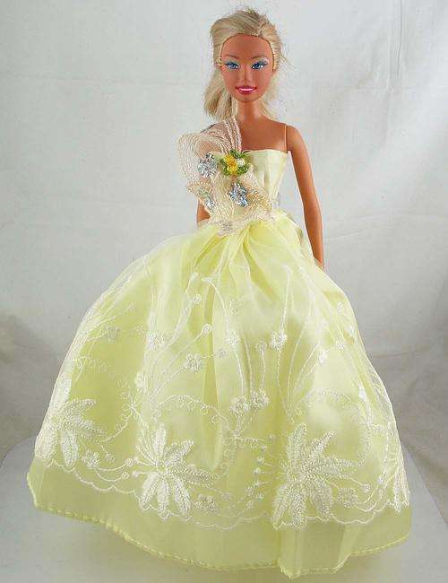 Barbie Fashion House -  Clothes, Handmade, Formal Evening Dress, Gown