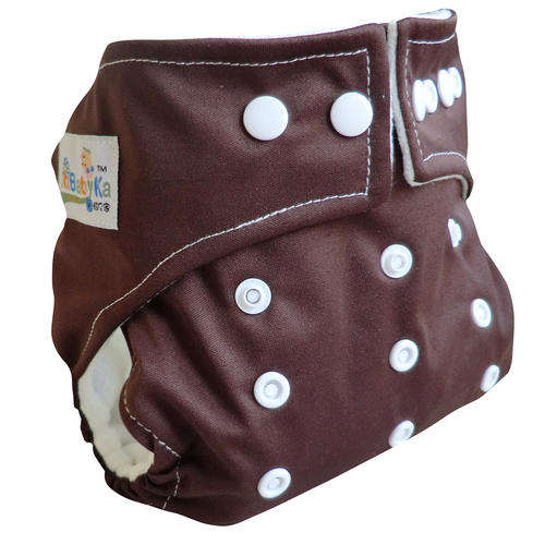 Hot New Baby Chocolate Washa Brown re-usable cloth diaper nappy