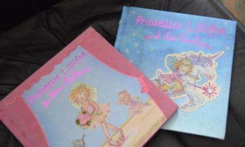German Books, 2 German Books - Kinderbuecher - Prinzessin Lillifee