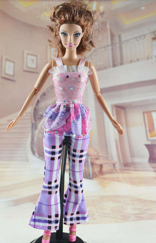 Barbie Fashion House -  Clothes, Handmade, 2 piece Pants Set