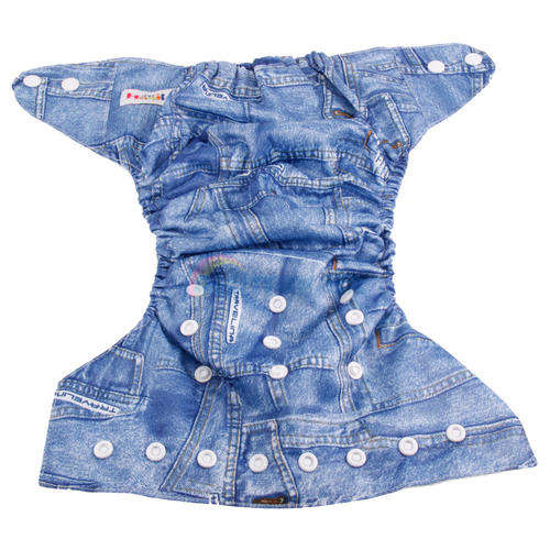 Hot New Baby Washable cloth - diaper nappy - Pattern: Jeans