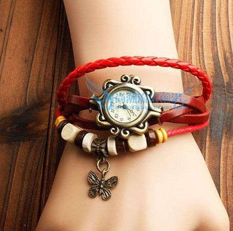 on Crazy Auction - Woven Bracelet / Charm Watch