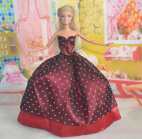 Last One - Barbie Fashion House -  Clothes, Handmade, Evening Dress Evening Gown