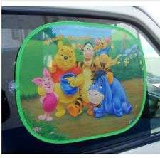 Sun Shade Cover Winnie Pooh and Friends - 2 pcs.