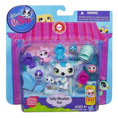 Littlest Pet Shop, Chilly Weather Set - New in box # 3210 3211 3212 3213 3214
