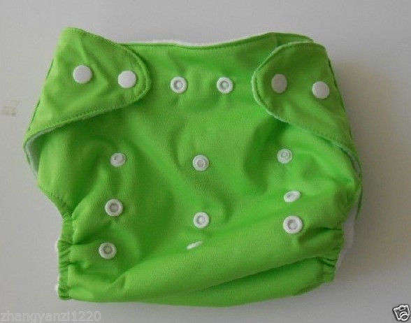 Hot New Baby Green Washable cloth diaper nappy cover no insert