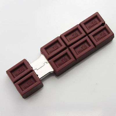 Chocolate  USB Memory Stick 8GB