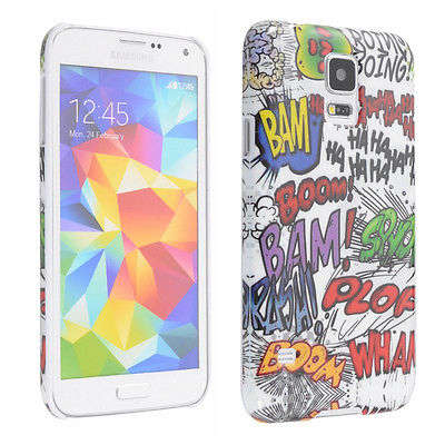 Comic Ultra Fitted Hard Back Case Cover for Samsung Galaxy S5