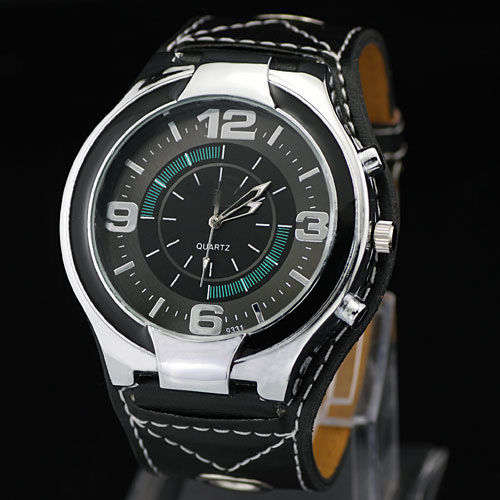 Last One - Watch Big Watch Face -  Stunning Unisex Watch from Diesel Time in black