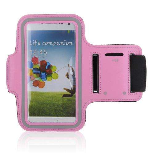 Pink Sport Gym Running Armband Case Cover Pouch For Samsung S2, S3, S4, S5 and similar pho