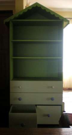Lovely Cupboard, Drawer with Shelves for Kids Room  - Secondhand