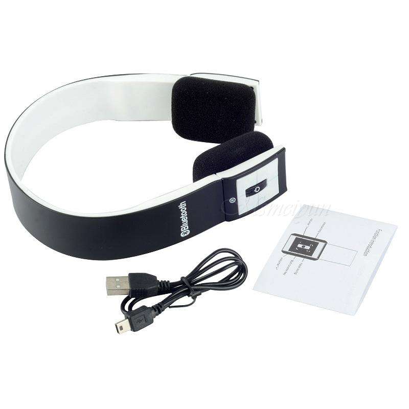 Wireless Stereo Bluetooth Headphones FHRP for Galaxy S3 S4 NOTE iPhone Tab PC