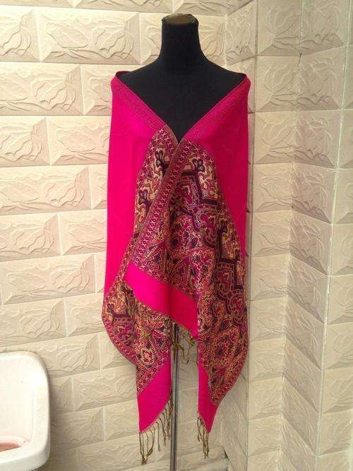 Stunning Pashmina Shawl Scarf - I would say it is Hot Pink