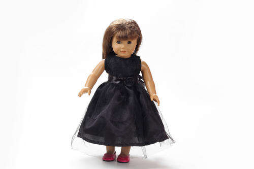 Fashion Black clothes dress for 18inch/ 46 cm girl doll