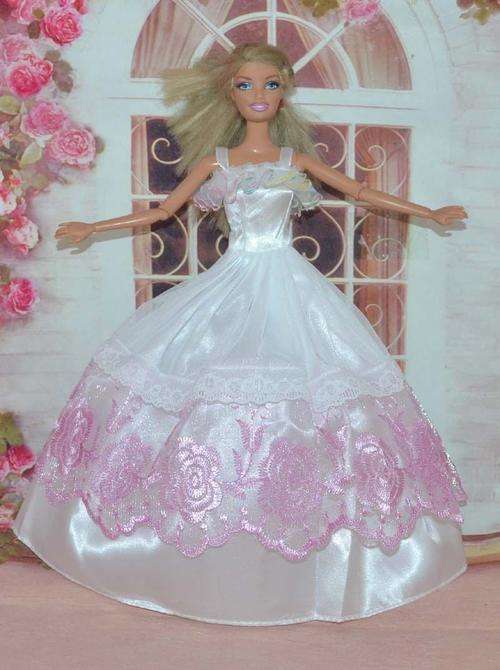 Barbie Fashion House -  Clothes, Handmade, Clothing - Gown, Evening Dress