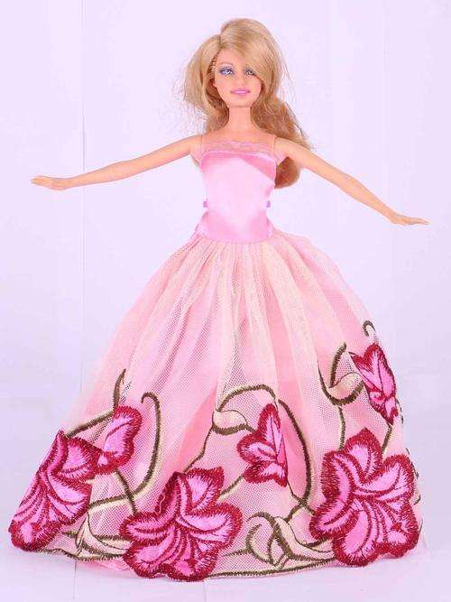 Barbie Fashion House -  Clothes, Handmade, Clothing - Evening Dress Gown