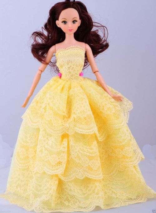Barbie Fashion House -  Clothes, Handmade, Clothing - Evening Dress Gown