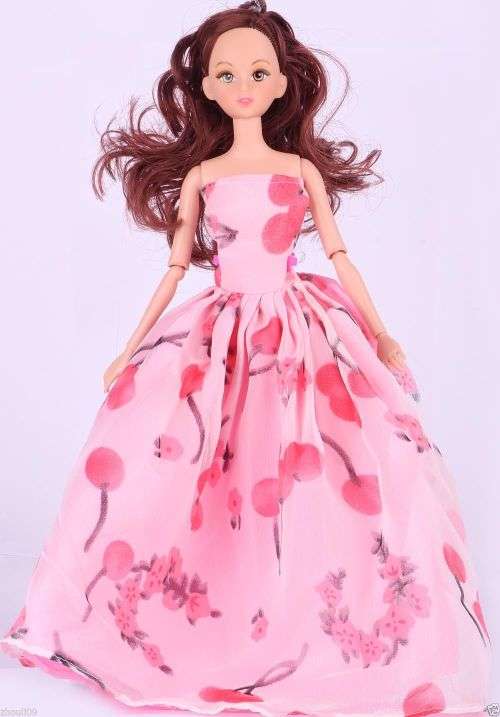 Barbie Fashion House -  Clothes, Handmade, Clothing - Evening Dress Gown