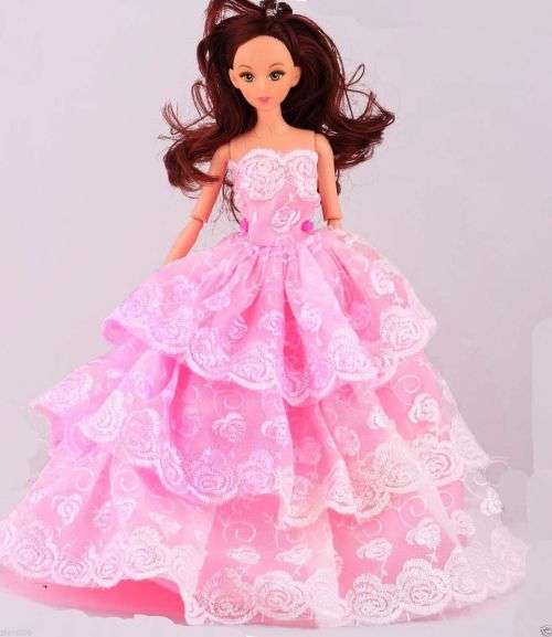 Barbie Fashion House -  Clothes, Handmade, Clothing - Evening Dress Gown