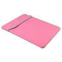 Light Pink Laptop Sleeve,  reversible fits laptops up to  8"