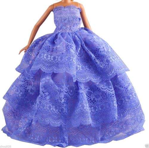 Barbie Fashion House -  Clothes, Handmade, Clothing - Evening Dress Gown