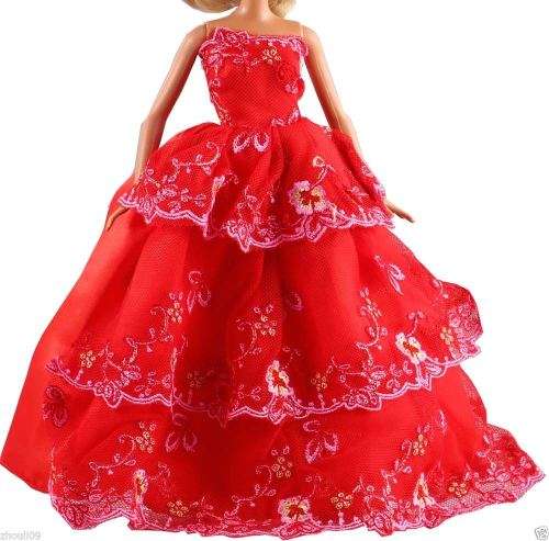 Barbie Fashion House -  Clothes, Handmade, Clothing - Evening Dress Gown