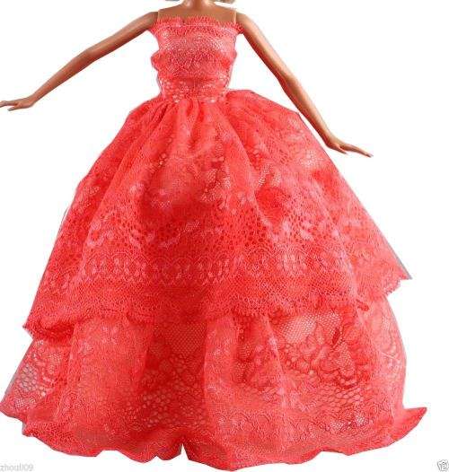 Barbie Fashion House -  Clothes, Handmade, Clothing - Evening Dress Gown