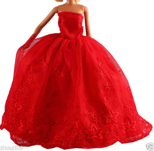 Barbie Fashion House -  Clothes, Handmade, Clothing - Evening Dress Gown