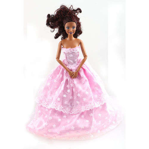 Last One  -  Barbie Fashion House -  Clothes, Handmade, Gown, Evening Dress