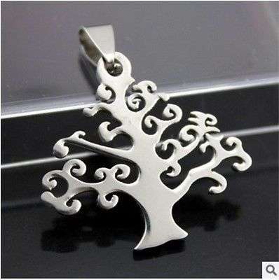 Fashion Necklace - Tree of Life - Silver Pendant & Chain