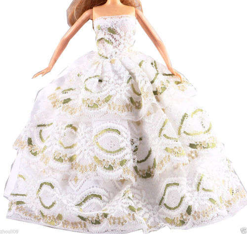 Barbie Fashion House -  Clothes, Handmade, Clothing - Evening Dress Gown