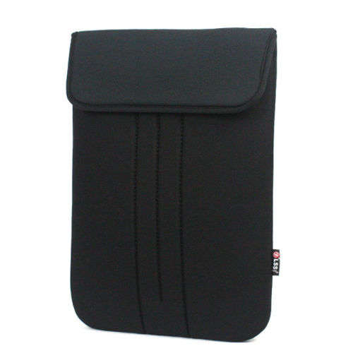 Black Sleeve, Laptop Sleeve fits laptops up to 15 inch with Velcro