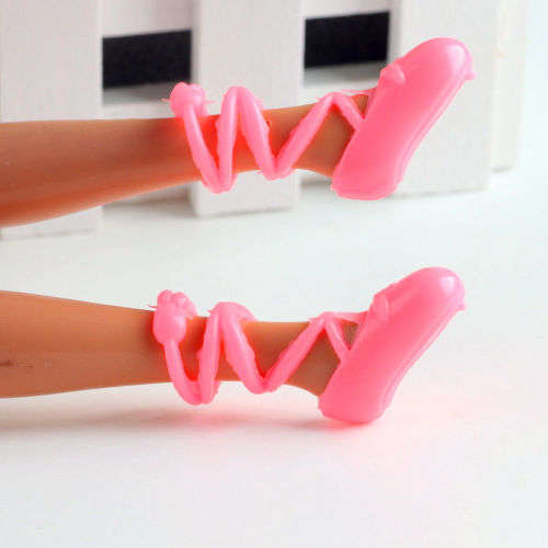 Barbie Fashion House, Barbie Shoe Ballet Shoes Pink