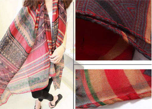 New-Fashion-Women-Lady-Long-Soft-voile-Print-Scarves-Shawl-Wrap-Scarf  New-Fashion-Women-Lady-Long-