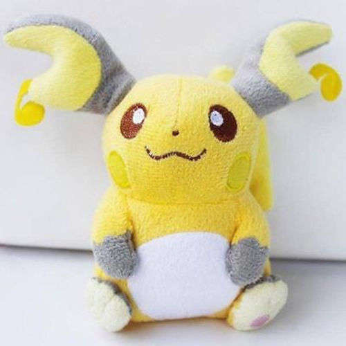 Pokemon Game 5.5" Raichu plush Soft Toy Pikachu Stuffed Animal plush Doll
