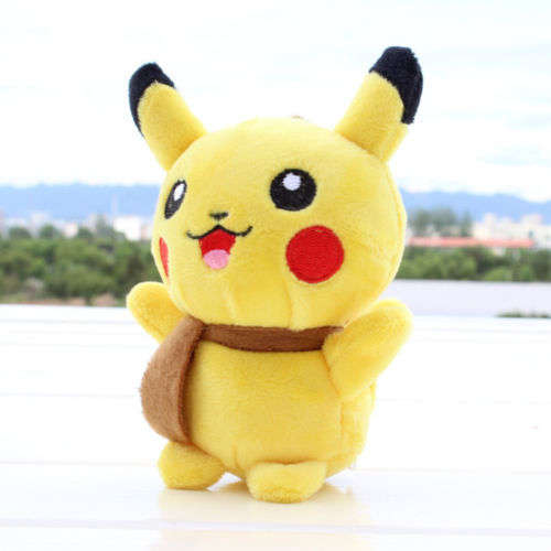 Last one - Pokemon Go Keychain, Pickachu  "Pokepark" Plush  approx. 12 cm