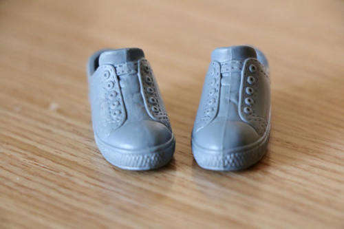 Barbie Fashion House, Barbie Boyfriend Ken Shoes, Grey Sneekers