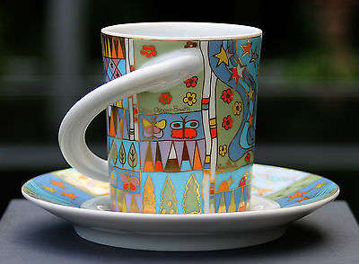 Rosenthal Cupola Collector's espresso cup & saucer, Nr 19 Jane Osborn-Smith