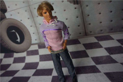 Ken Fashion House -  Clothes, Handmade, 2 pc Pants Set